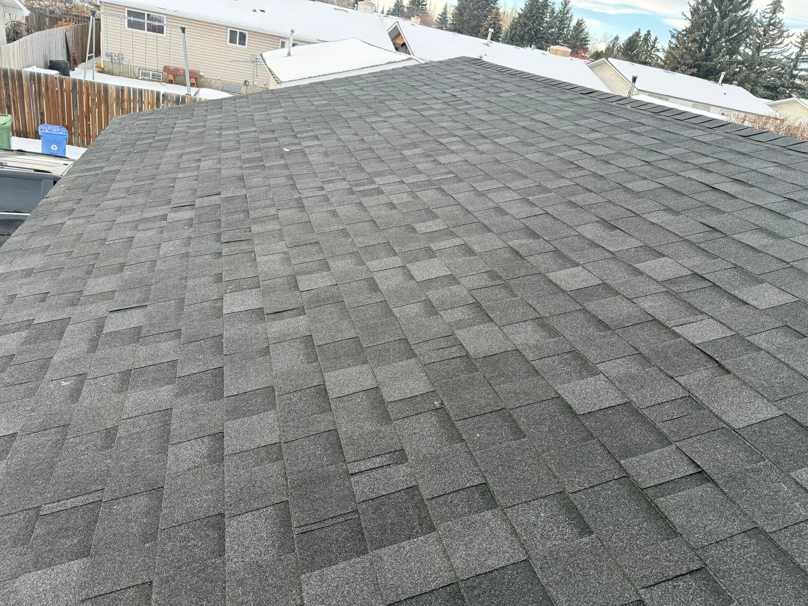 Class 4 impact-rated shingle roof