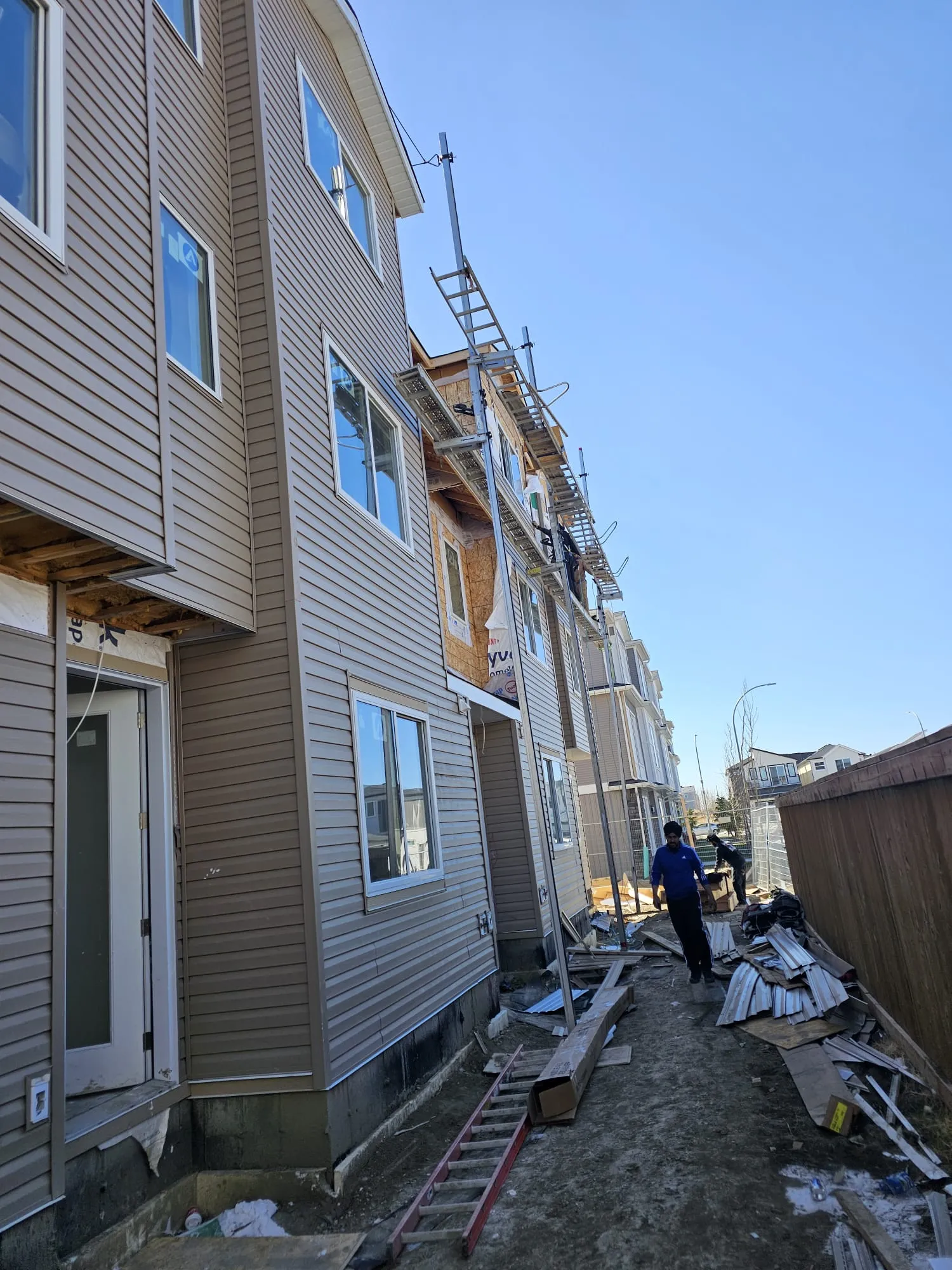 Vinyl siding detail